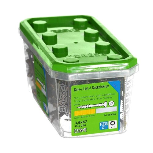 ALAPCSAVAR 3,9X57 SÁRGA CH-250 181496344 - Csavar