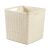Košara od jute kvadratna 17L 28x28x27cm krem boje 45939121