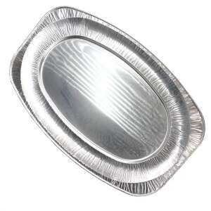 Tálca aluminium ovál 3 személyes 10db/cs