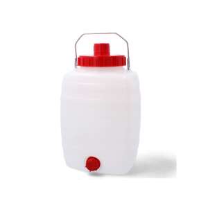 Strend Pro Demetra 10 liter plastic water container with tap and handle - Wine & brandy brewing