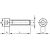 Fekete imbuszcsavarok M27x80 8.8 DIN 912 PG 10 db 181549936