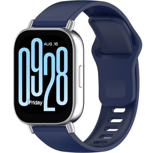 Szilikon szíj univerzális 22 mm-es telefonhoz, sötétkék 181557181 - Okosóra tartozék