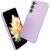 Szilikon tok Samsung Galaxy S23 5G-hez, Silicone Lite, lila + 2x üveg 181595415