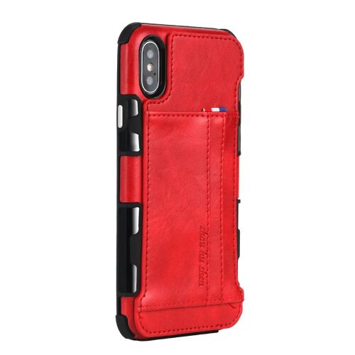 Two Cards hibrid tok iPhone XS / X 5.8 - piros 181573433 - Telefon