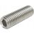 M5x10 rozsdamentes acél rögzítőcsavar DIN 916 250 db 181564218