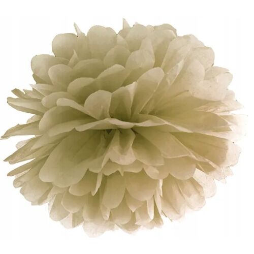 Papír pompon, arany, 35 cm, 1 db. 181594323 - Party kellék