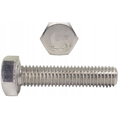 M10x45 rozsdamentes acél csavarok A2 DIN 933 50 db 181729427 - Építőanyag