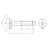 M10x35 imbuszcsavarok DIN 7991 PG A2 50 db. 181735993