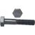 M16x220 Hatlapfejű csavarok 10.9 fekete DIN 931 25 db 181797552