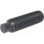M16x80 menetes csavar fej nélkül, fekete, DIN 915, 25 db. 181809194