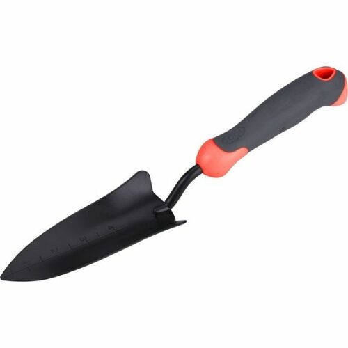 Kerti lapát és ásó fém, keskeny, 33 cm, műanyag és TPR nyél 181886768 