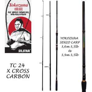 Silstar Yokozuna Senzo Carp 3.6m és 3.9m 3.5lb pontyozó bot - Bojlis bot