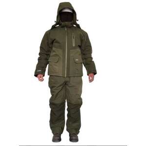 SILSTAR Exclusive Line Thermo Horgász Ruha, XL méret, zöld, vízálló, szélálló, meleg, lélegző, horgász ruházat - Horgász ruházat