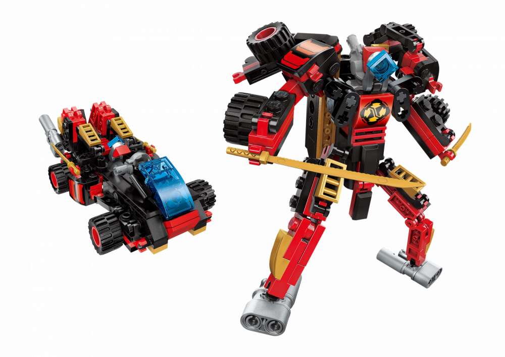 QMAN® 3105 | lego-kompatibilis építőjáték | 908 db építőkocka | 6-az-1-ben Meteor Mars