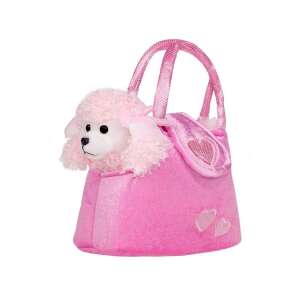 Gyermek plüss játék PlayTo kutyus táskába rózsaszín 94923588 Plüss