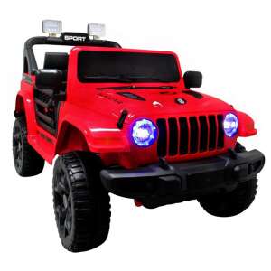 R-Sport Jeep X10 Elektromos autó hang- és fényeffekttel + távirányító 12V #fehér 77684080 Elektromos jármű - MP3 lejátszó - Fényeffekt