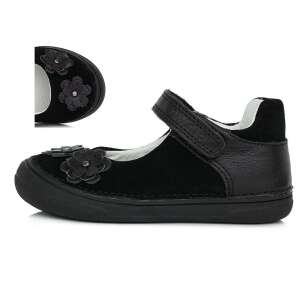 DD Step DD Step fekete csinos virágos bőr cipő 36 45962187 Utcai - sport gyerekcipő
