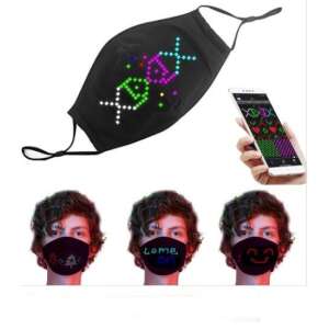 LEDes Arcmaszk - Interaktív, Színes Kijelző