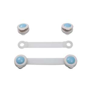 Baby Ono white drawer and fridge lock set, child safety - Baby Safety Lock