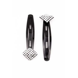 Czarny zestaw czarnych 126373456 - Spinka do włosów, kratka do włosów