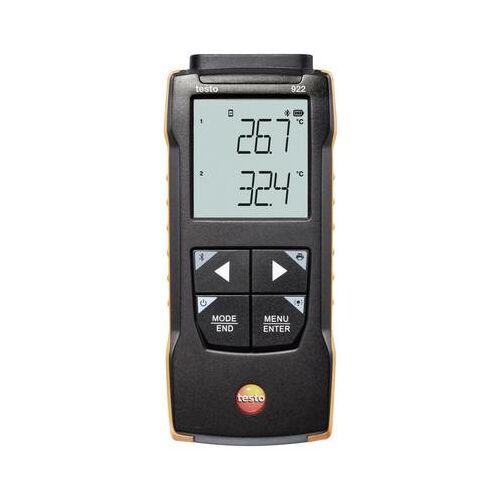 testo 922 Hőmérséklet mérőműszer -50 - +1000 °C Érzékelő típus K Adatgyűjtő funkció