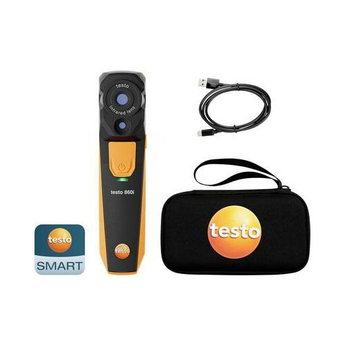testo 860i Set Hőkamera -20 - 350 °C 256 x 192 Pixel 9 Hz WiFi