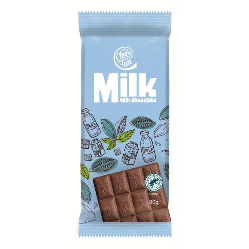 CHOCO FUN TEJCSOKOLÁDÉ 80G 182190986 - Édesség