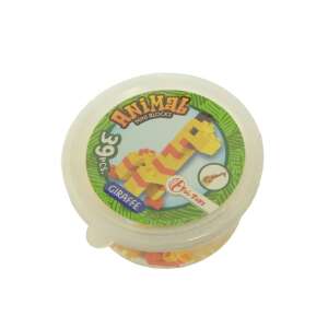 Animal mini blocks building toy, giraffe, 39 pieces - Plastic Building Toy