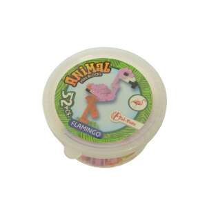Animal mini blocks building toy, flamingo, 52 pieces - Plastic Building Toy