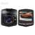 ALphaOne Full HD-258 autós kamera, fekete, elülső nézet, 2,31 colos LCD kijelző, 170 fokos széles látószögű lencse, Full HD 1080p felvétel