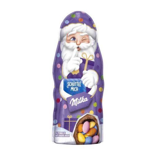 (KAR) MILKA MIKULÁS TEJCSOKOLÁDÉ CSOKIDRAZSÉVAL 56G 182276082 - Édesség