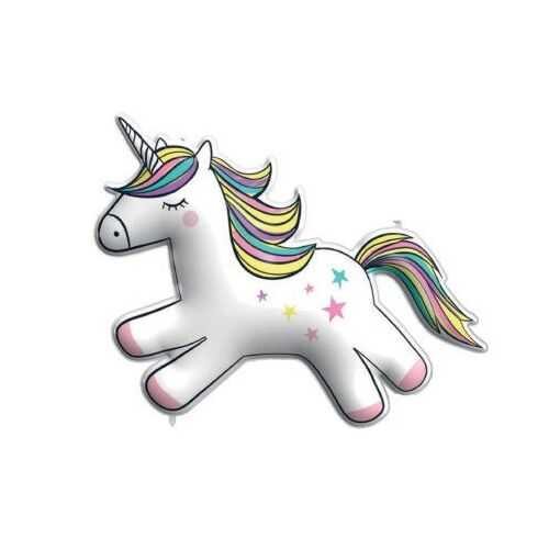 Unikornis Rainbow Colors fólia lufi 96 cm 182286568 - Party kellék