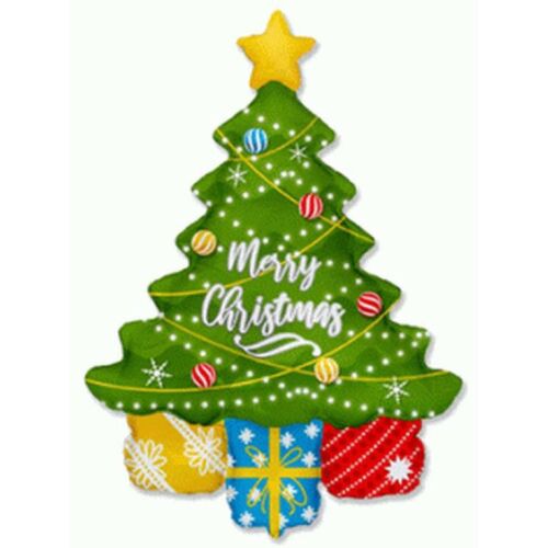 Karácsonyi Tree fólia lufi 61 cm (WP) 182287961 - Otthon és kert
