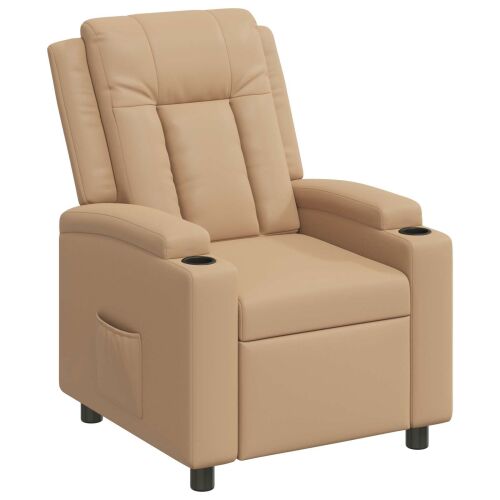 vidaXL Fotel ágy Cappuccino 75 x 95 x 100 cm Szövet 182581057 - Fotel