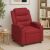 vidaXL Fotel ágy Bordó 75 x 93 x 98 cm Szövet 182581575
