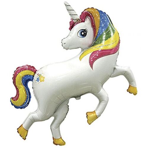 Unikornis Rainbow fólia lufi 36 cm (WP) 182615311 - Otthon és kert