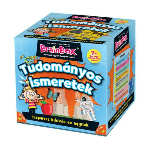 BrainBox - Tudományos ismeretek - Társasjáték - ÚJ