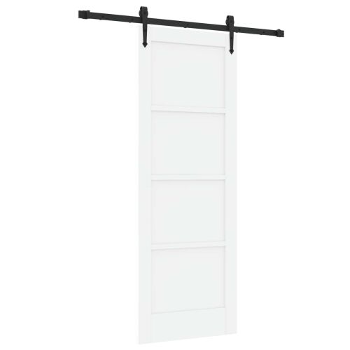 vidaXL Csúszó ajtó ORKDAL 73,5 x 198,5 cm Tömör Fenyőfa 182625187 