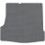 Volkswagen Passat B5 Sedan 1997-2005 Max-Mat szürke EVA méhsejt csomagtartó szőnyeg, teljes nézet