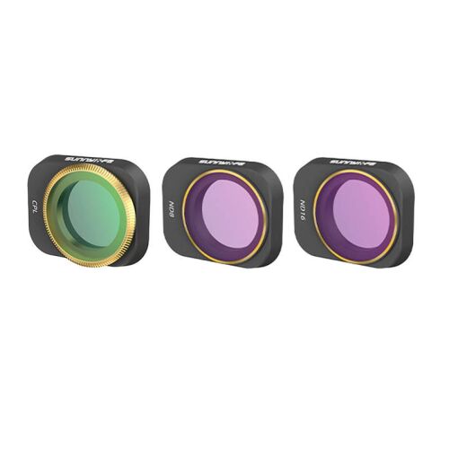 Sunnylife 3 szűrős készlet CPL+ND8+ND16 DJI Mini 3 Pro-hoz (MM3-FI415) 182691019 - Kamera objektív szűrő