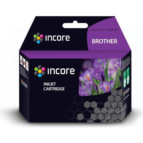 INCORE tintapatron Brother (LC1240Y) sárga 20 ml
