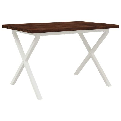 vidaXL Négyzet Alakú Étkezőasztal 120 x 70 x 75 cm Tömör Akácfa 182842829 - Étkezőasztal