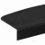 vidaXL Lépcsőszőnyegek 15 db 56 x 17 x 3 cm Sötétszürke Poliészter 182846855