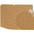Közelkép a Max-Mat bézs EVA méhsejt csomagtartó szőnyeg textúrájáról márkanévvel