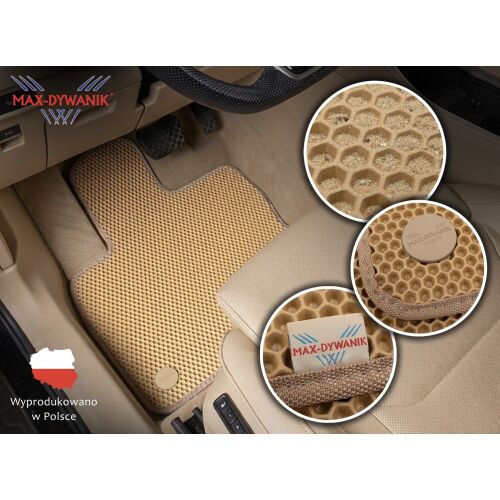 Subaru Impreza II 2000-2007 között. Különleges lábszőnyegek - EVA HONEYCOMB BEIGE 182942010 - Jármű és alkatrész