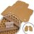 Toyota Hilux VII 2005-2015 között. Különleges szőnyegek - EVA HONEYCOMB BEIGE 182949075