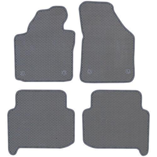 VW Touran I FL 5 személyes 2010-2015 között. Külön szőnyegek - EVA HONEYCOMB GRAY