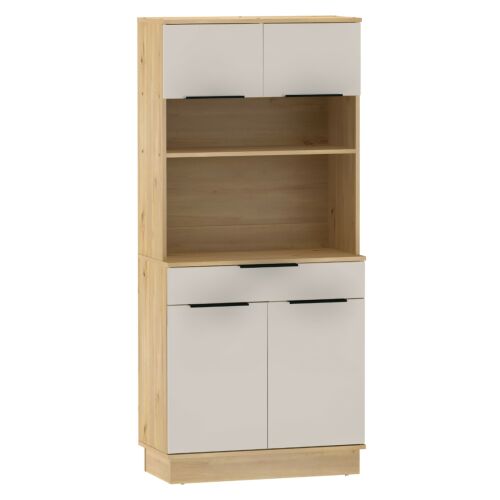 Négyajtós tálaló, artisan tölgy/kasmír, LILIEN TYP 1 183023590 - Étkező bútor