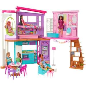 Barbie Malibu Dreamhouse 2022 hracia súprava s bábikami a nábytkom - Mattel