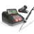 Fahrenheit digital soldering station with LCD display, soldering iron, solder and sponge
